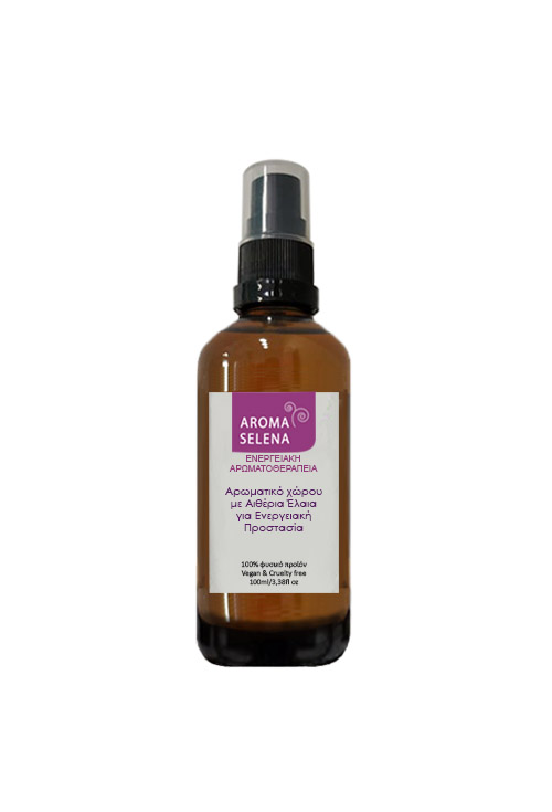 αρωματικό σπρέι με σιθέρια έλαια για ενεργειακή προστασία