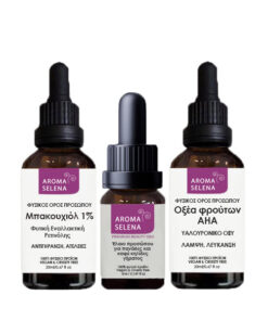 Σύστημα για Καφέ Πανάδες Προσώπου (Οξέα Φρούτων και Μπακουχιόλ)